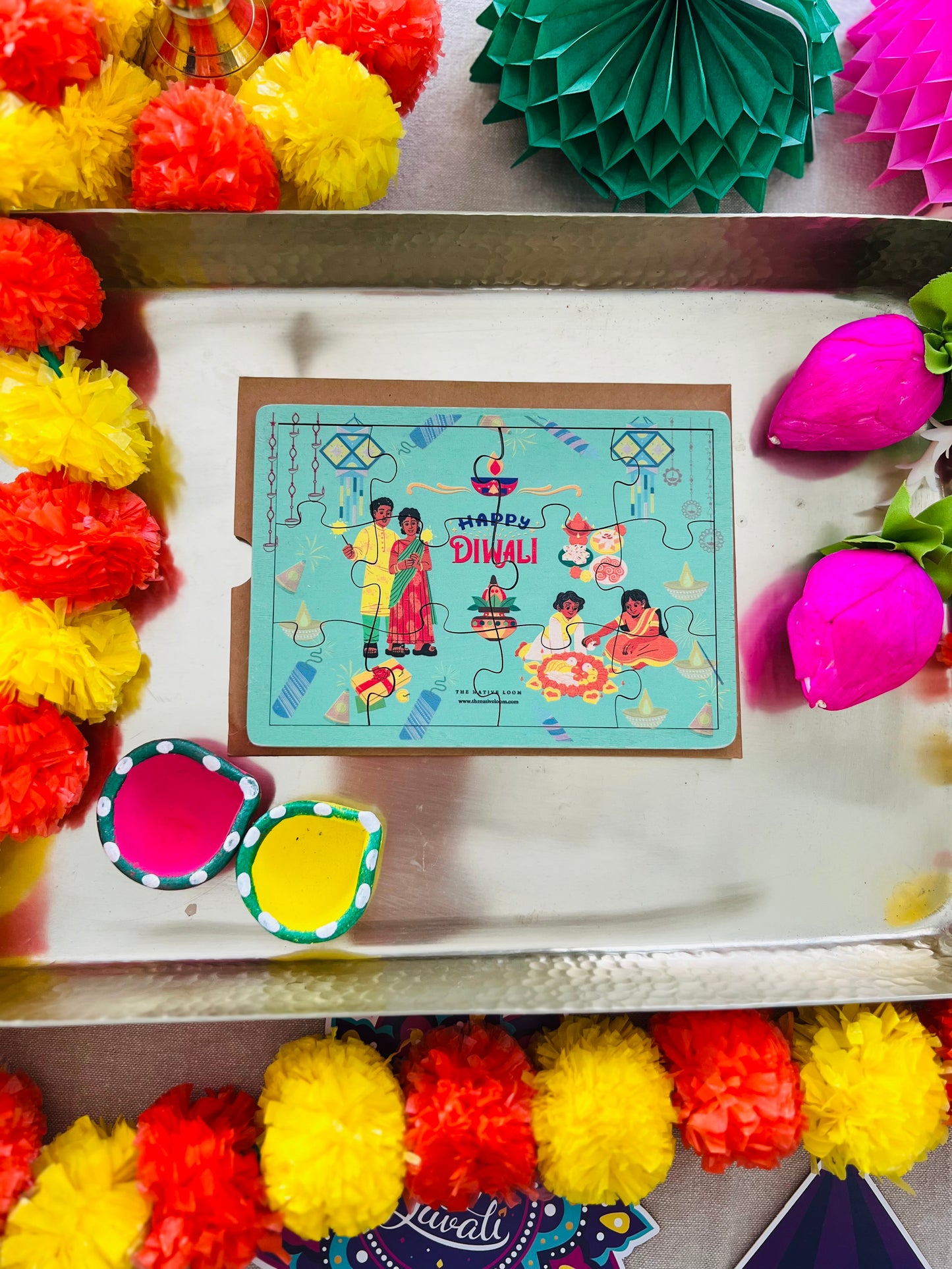 Diwali Cultural Experience Kit – Eco-Friendly Fun for the Whole Family!