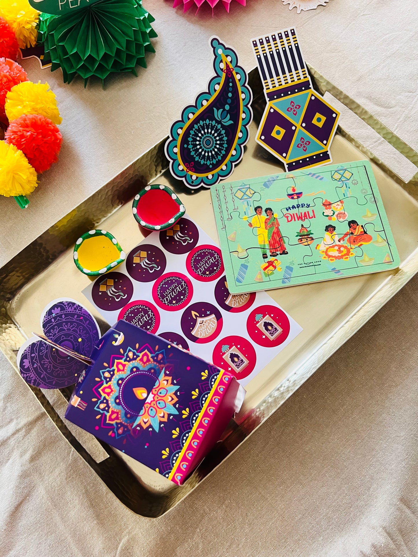 Diwali Cultural Experience Kit – Eco-Friendly Fun for the Whole Family!