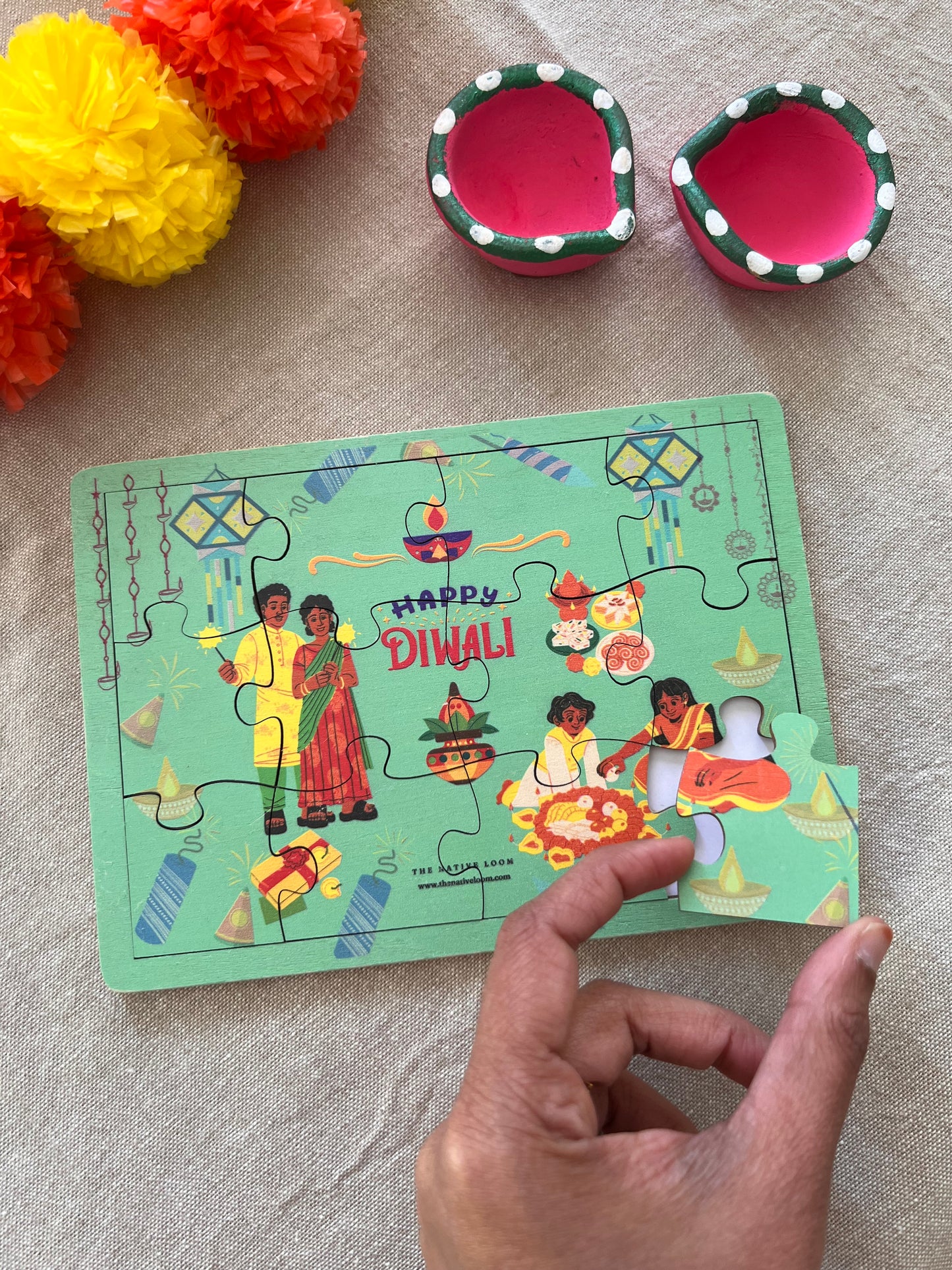 Diwali Cultural Experience Kit – Eco-Friendly Fun for the Whole Family!